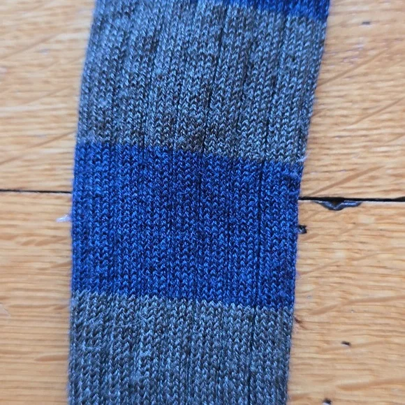 Poof, Ribbed Knit Bodycon Tunic Top, EUC, Navy & Olive, Women's S - Picture 6 of 11